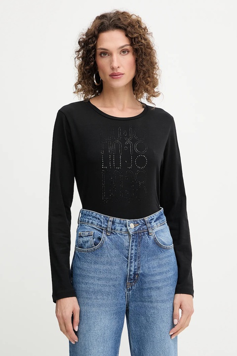 Liu Jo longsleeve kolor czarny TF5300.JS003 - zdjęcie produktu nr 1