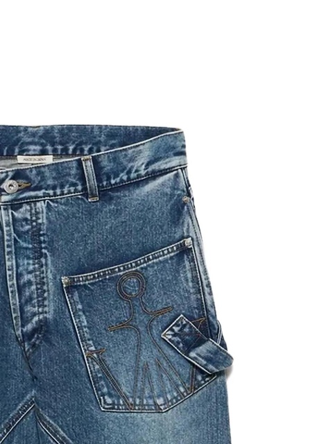 JW Anderson twisted workwear jeans - Blue - zdjęcie produktu nr 2