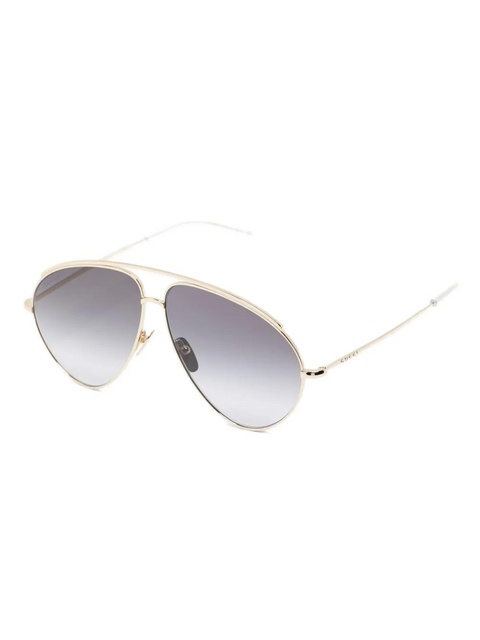 Gucci Eyewear pilot-frame sunglasses - Gold - zdjęcie produktu nr 1