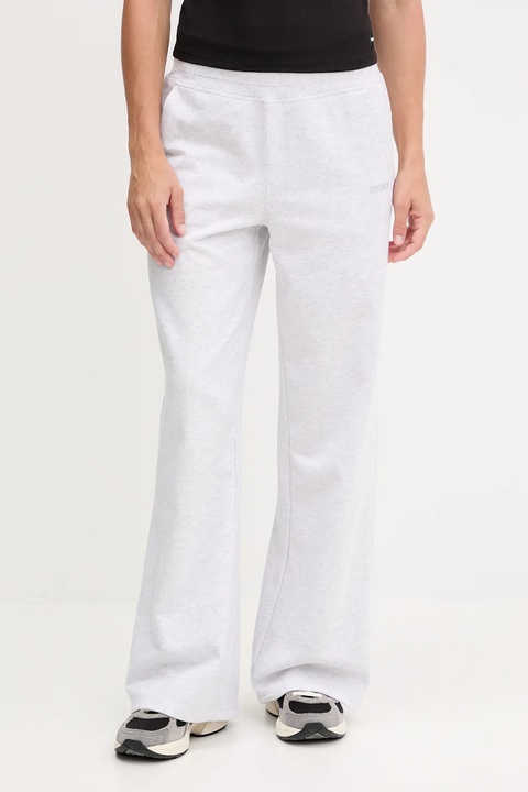 Dkny spodnie dresowe damskie kolor szary melanżowe DP5P3601 - zdjęcie produktu nr 1