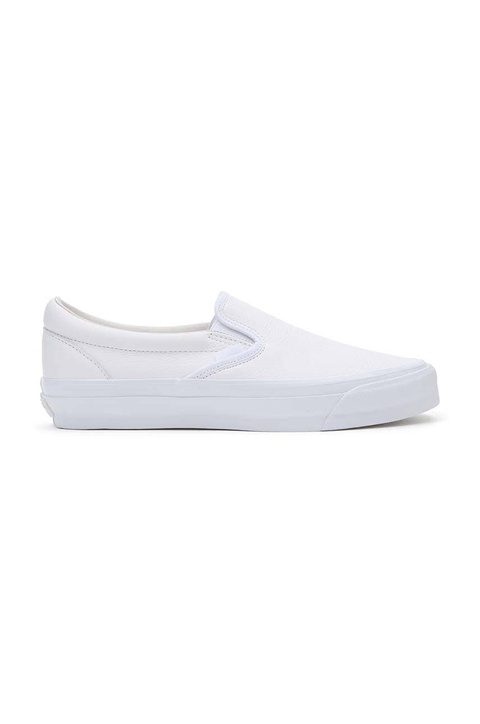 Vans tenisówki skórzane Premium Standards Slip-On Reissue 98 kolor biały VN000CSEWWW1 - zdjęcie produktu nr 1