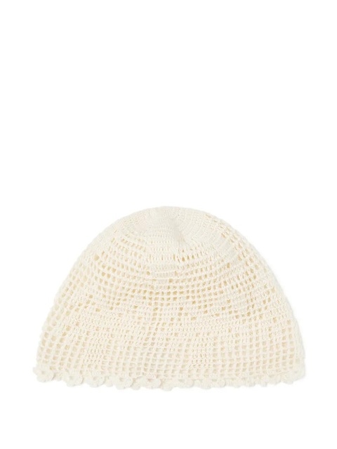 Alanui Island’s Diary crochet beanie hat - White - zdjęcie produktu nr 1