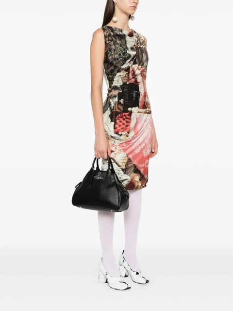 Vivienne Westwood medium Yasmine tote bag - Black - zdjęcie produktu nr 2