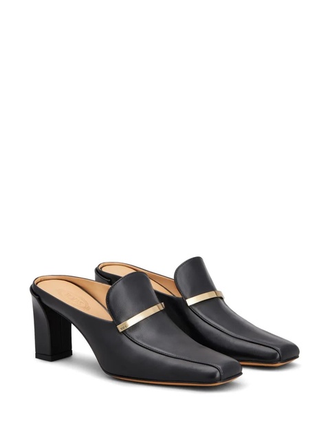 Tod's 71mm Cuoio mules - Black - zdjęcie produktu nr 1