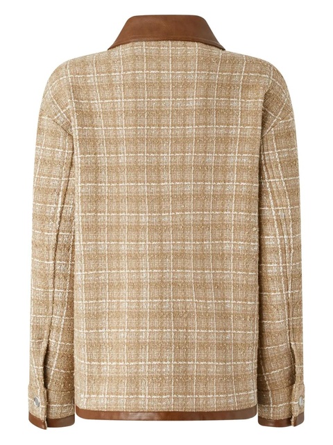 PINKO tweed shirt jacket - Neutrals - zdjęcie produktu nr 1