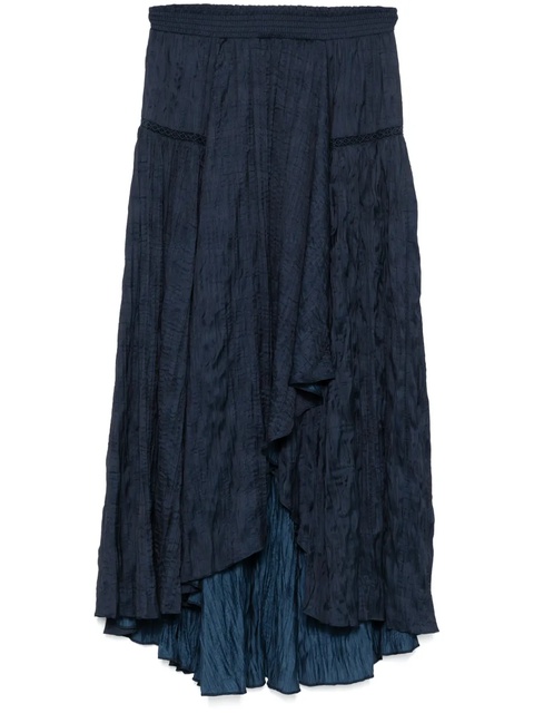 Maje plissé midi skirt - Blue - zdjęcie produktu nr 1