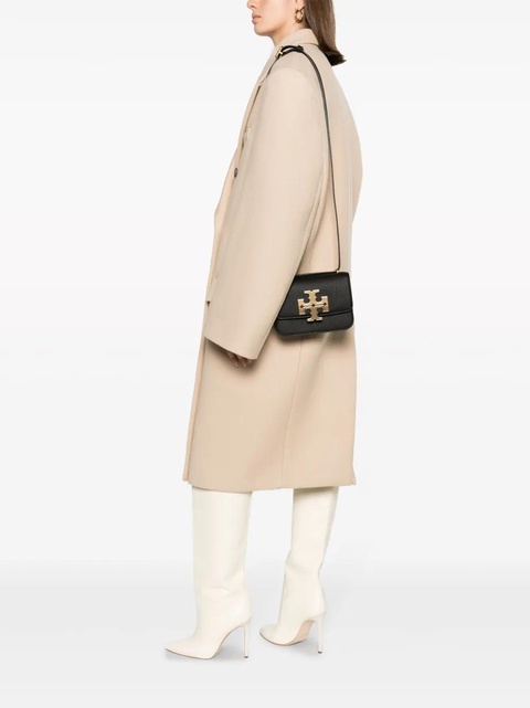 Tory Burch logo-plaque leather crossbody bag - Black - zdjęcie produktu nr 2