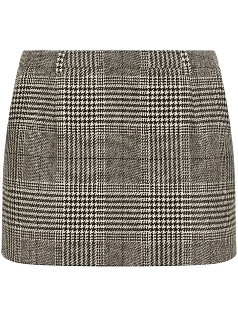 Dolce & Gabbana tartan check skirt - Grey - zdjęcie produktu nr 1
