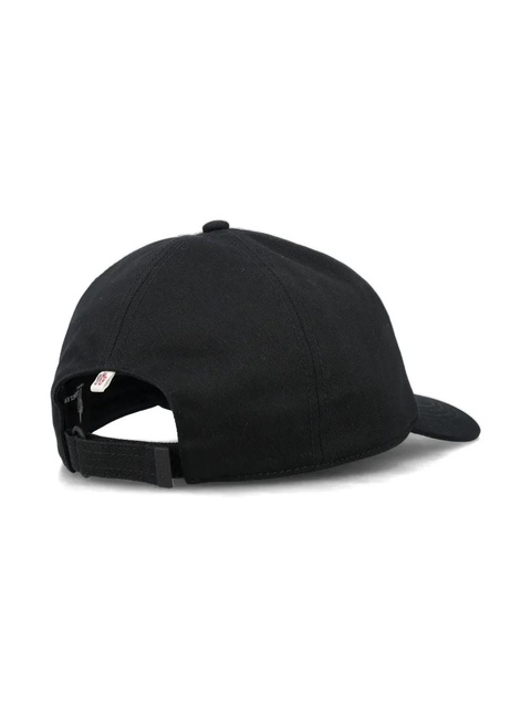 Moncler Grenoble embroidered logo baseball cap - Black - zdjęcie produktu nr 2
