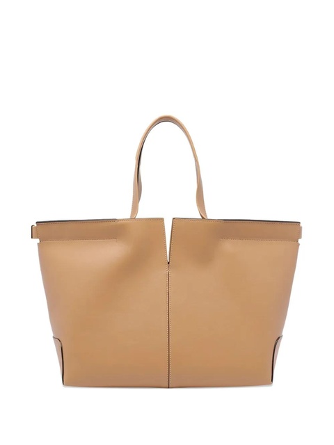 Tod's double-handle leather tote bag - Neutrals - zdjęcie produktu nr 2