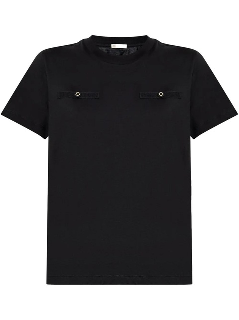 Moncler cotton T-shirt - Black - zdjęcie produktu nr 1