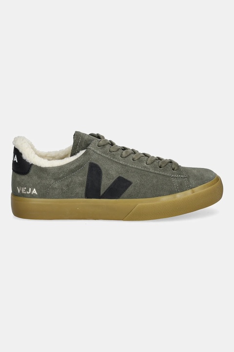 Veja sneakersy zamszowe Campo Winter damskie kolor zielony CW0320810A - zdjęcie produktu nr 2