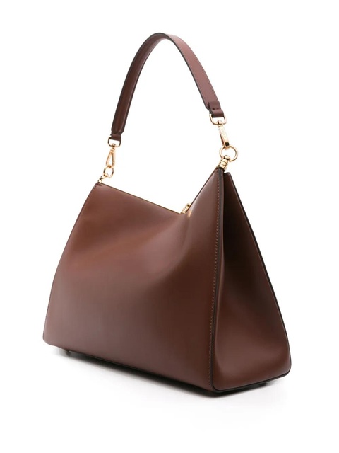 ETRO large Vela leather shoulder bag - Brown - zdjęcie produktu nr 2