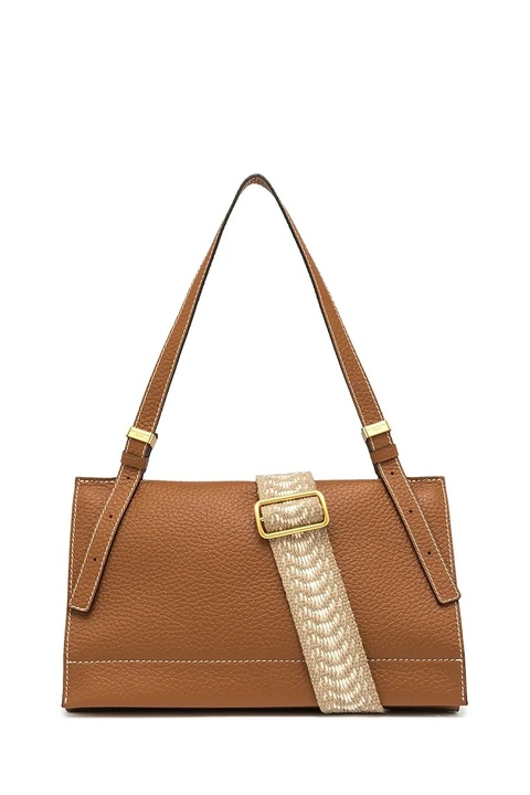 Gianni Chiarini torebka skórzana NICOLE kolor brązowy BS.11336.TKL.NAETN - zdjęcie produktu nr 1