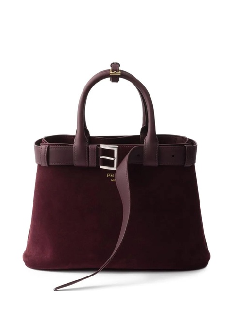 Prada medium Buckle tote bag - Red - zdjęcie produktu nr 1
