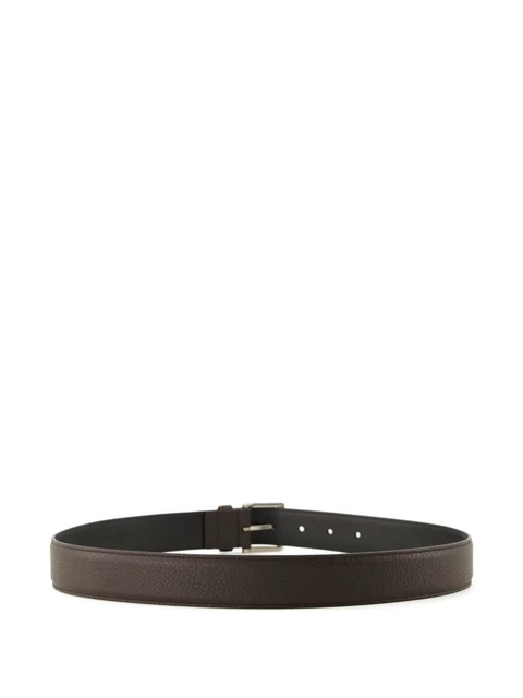 Saint Laurent square-buckle belt - Brown - zdjęcie produktu nr 2
