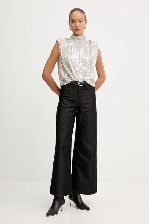 Karl Lagerfeld jeansy damskie kolor czarny A4W10097 - zdjęcie produktu nr 2