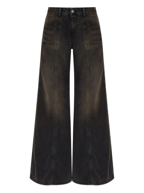 Diesel D-Akii front-pockets jeans - Black - zdjęcie produktu nr 1