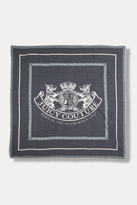 Juicy Couture chusta Pashmina damska kolor czarny wzorzysta AIJFO8612WPO - zdjęcie produktu nr 1