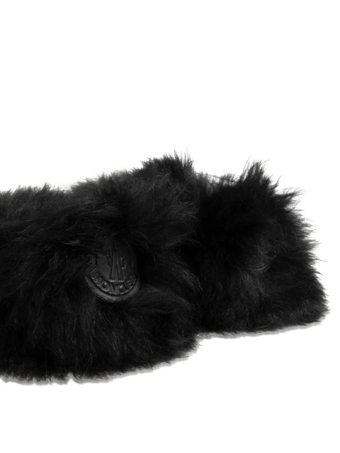 Moncler Snug shearling ballet flats - Black - zdjęcie produktu nr 2