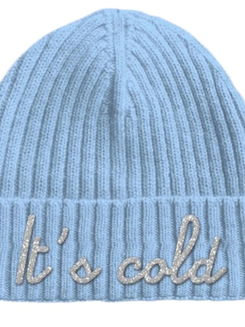 MC2 Saint Barth Wengen ribbed embroidered beanie - Blue - zdjęcie produktu nr 2