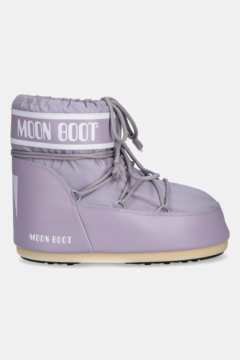 Moon Boot śniegowce MB ICON LOW NYLON kolor fioletowy 80D1409340 H032 - zdjęcie produktu nr 2