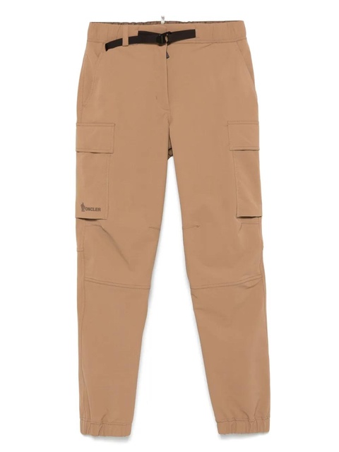 Moncler Grenoble logo-patch cargo trousers - Brown - zdjęcie produktu nr 1