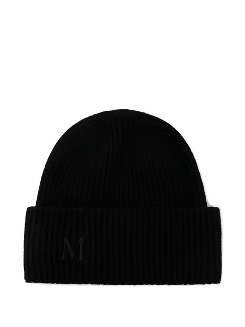 Max Mara MMRETINA cashmere beanie - Black - zdjęcie produktu nr 2