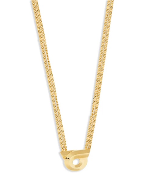 Ferragamo Gancini-pendant layered necklace - Gold - zdjęcie produktu nr 1
