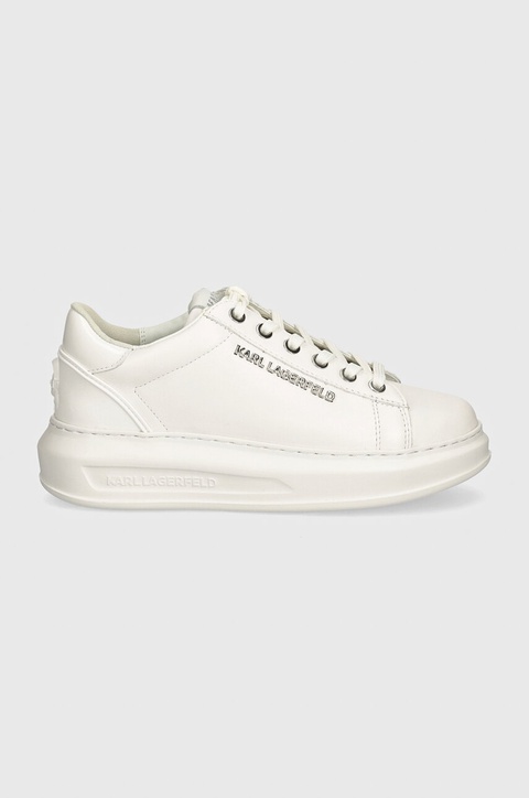 Karl Lagerfeld sneakersy skórzane KAPRI kolor biały KL62525N - zdjęcie produktu nr 1