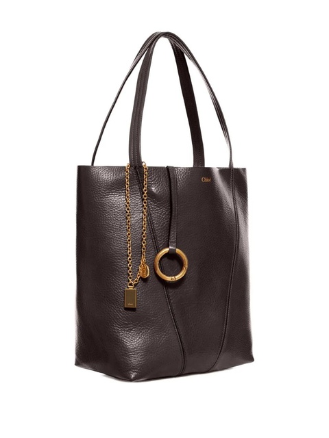 Chloé Spin tote bag - Brown - zdjęcie produktu nr 1