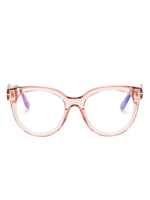 TOM FORD Eyewear butterfly-frame glasses - Pink - zdjęcie produktu nr 2