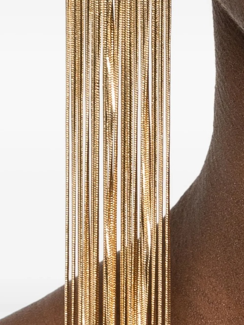 ISABEL MARANT rectangle fringe earrings - Gold - zdjęcie produktu nr 1