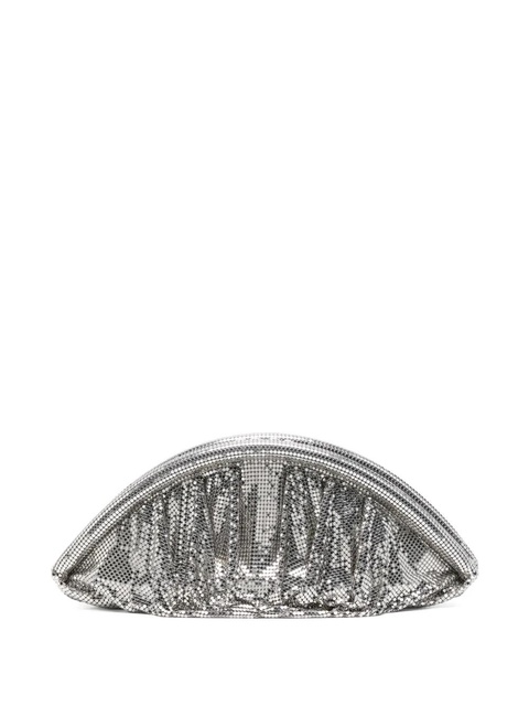 Rabanne mesh evening clutch - Silver - zdjęcie produktu nr 1