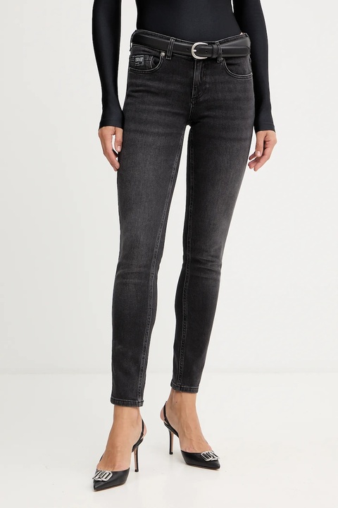 Versace Jeans Couture jeansy damskie kolor czarny 79HAB5K2 CDWRC - zdjęcie produktu nr 1