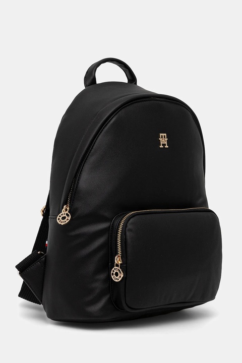 Tommy Hilfiger plecak damski kolor czarny mały gładki AW0AW17652 - zdjęcie produktu nr 2