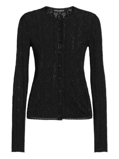 Dolce & Gabbana lace cardigan - Black - zdjęcie produktu nr 1
