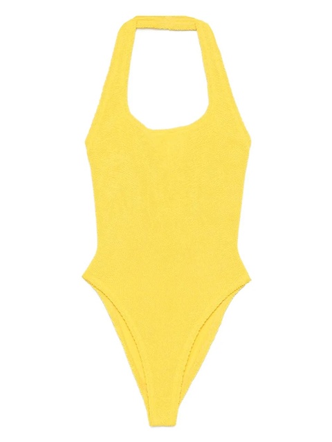 Hunza G Sandy halterneck swimsuit - Yellow - zdjęcie produktu nr 1