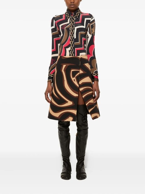 PUCCI Istrice-print shirt - Black - zdjęcie produktu nr 1