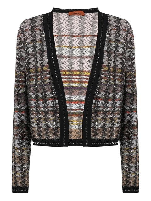 Missoni sequin-embellished cardigan - Brown - zdjęcie produktu nr 1