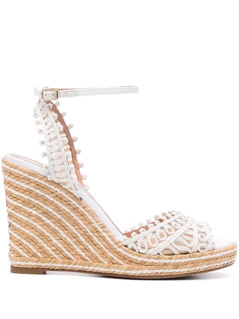 Aquazzura 105mm Kahlo espadrilles - White - zdjęcie produktu nr 1