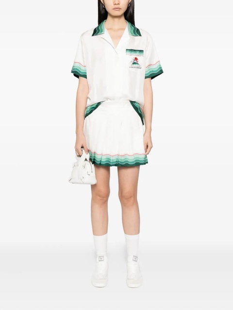 Casablanca Montagne Ondulee shirt - White - zdjęcie produktu nr 2