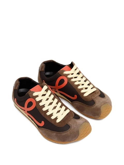 LOEWE logo-detail sneakers - Brown - zdjęcie produktu nr 2