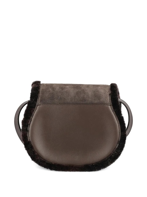 Chloé small Marcie saddle crossbody bag - Brown - zdjęcie produktu nr 2