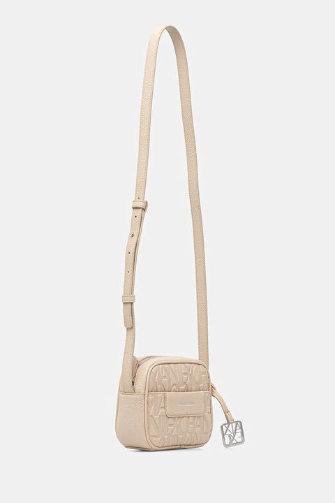 Armani Exchange torebka kolor beżowy XW001578 AF15774 - zdjęcie produktu nr 2