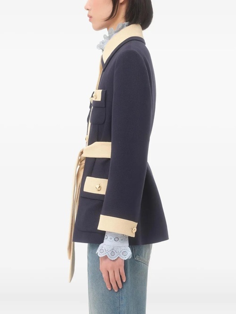 Valentino Garavani Caban jacket - Blue - zdjęcie produktu nr 2