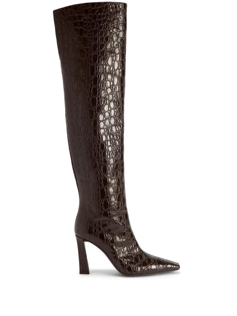 Giuseppe Zanotti 90mm Janiee Plus boots - Brown - zdjęcie produktu nr 1