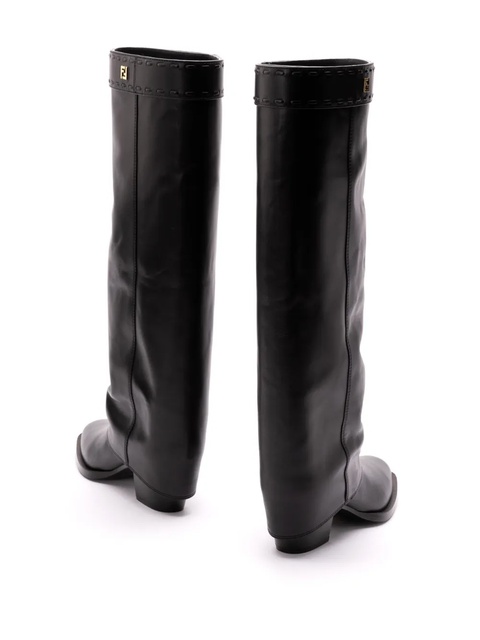 FENDI Show leather boots - Black - zdjęcie produktu nr 1