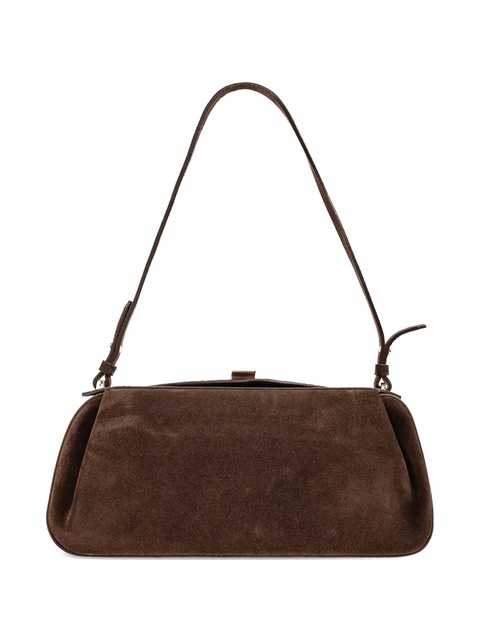 Yuzefi Oyster suede shoulder bag - Brown - zdjęcie produktu nr 1