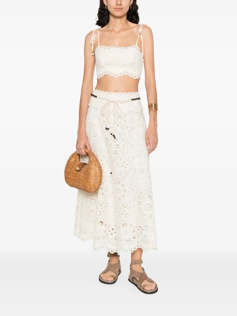 ZIMMERMANN cropped top - Neutrals - zdjęcie produktu nr 2